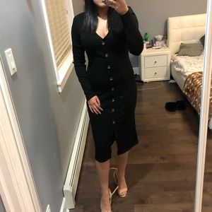 Dynamite Dresses - Ribbed Midi Dress Dynamite Dresses - Ribbed Midi Dress